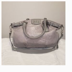 Coach Gray Satchel Bag